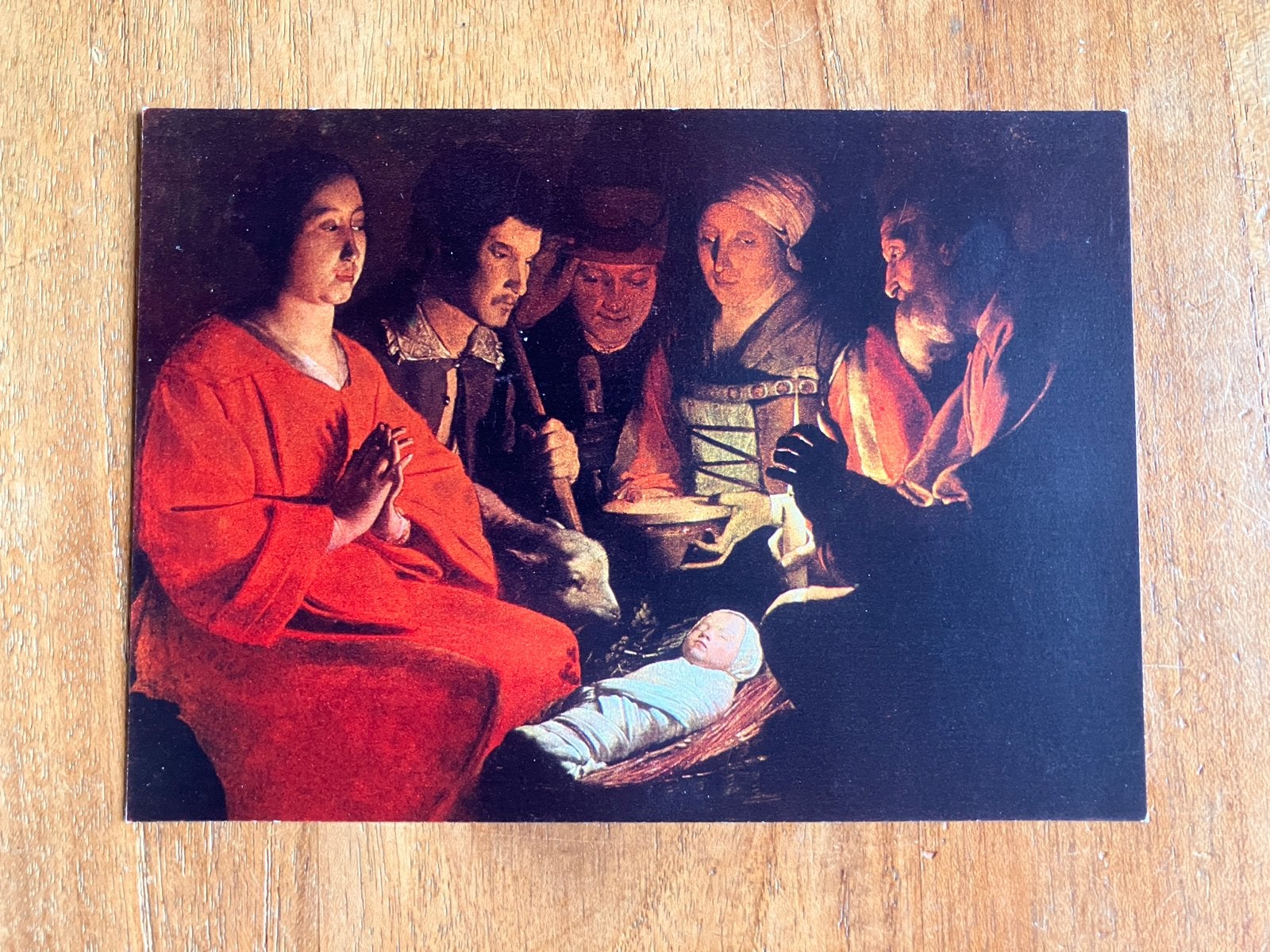 L'Adoration des Bergers - Georges de La Tour, Ophalen of Verzenden, 1960 tot 1980, Ongelopen, Overige thema's