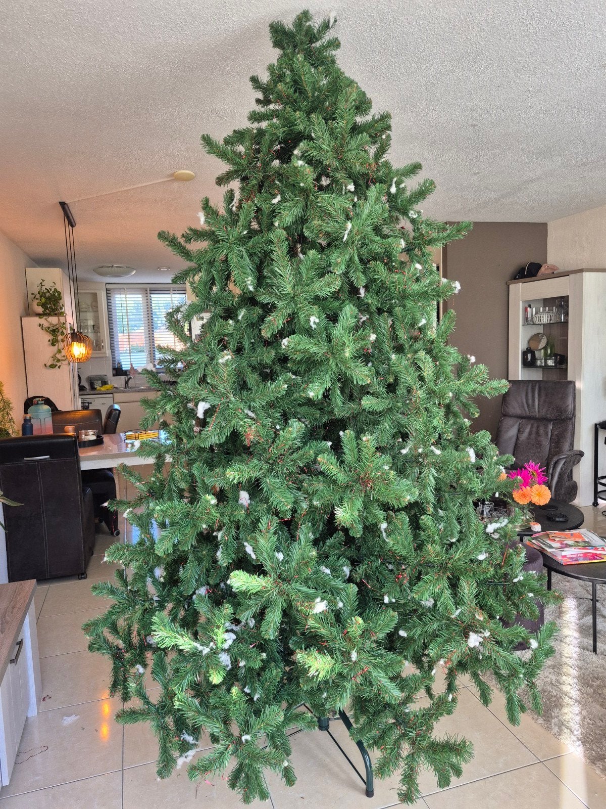 Prachtige,volle  Triumph Tree kunstkerstboom-260 cm, Ophalen of Verzenden, Gebruikt
