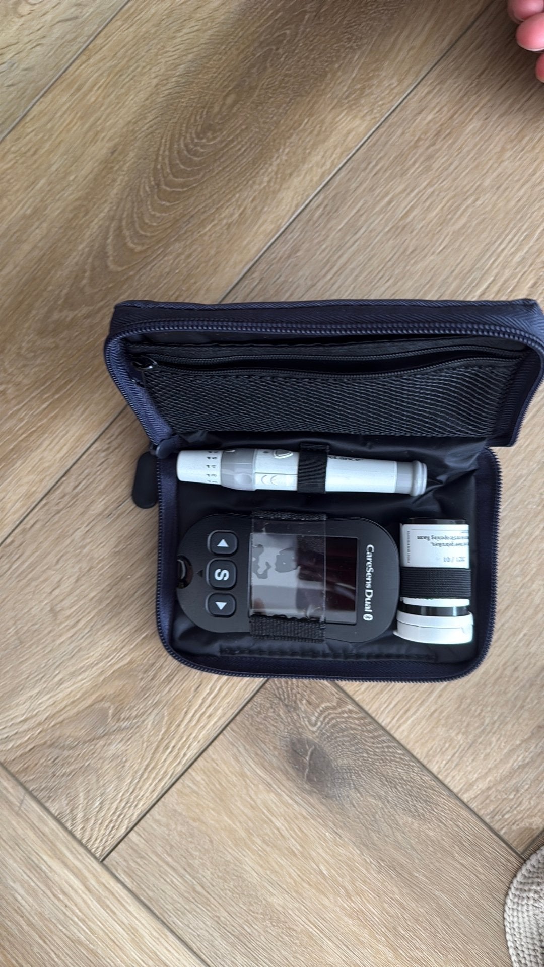 CareSens Dual glucose- en ketonenmeter compleet, Sport en Fitness, Ophalen, Zo goed als nieuw, Overige typen