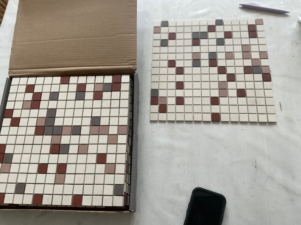 Wand tegels mozaïek. 30x 30, Doe-het-zelf en Verbouw, Tegels, Ophalen, Nieuw, 20 tot 40 cm, Minder dan 5 m²