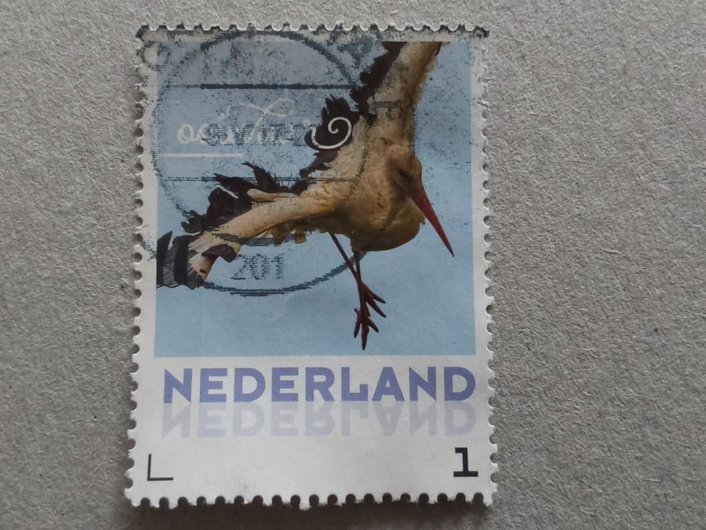 Nederland - Lentevogels - Ooievaar - 2017, Postzegels en Munten, Postzegels | Nederland, Ophalen of Verzenden