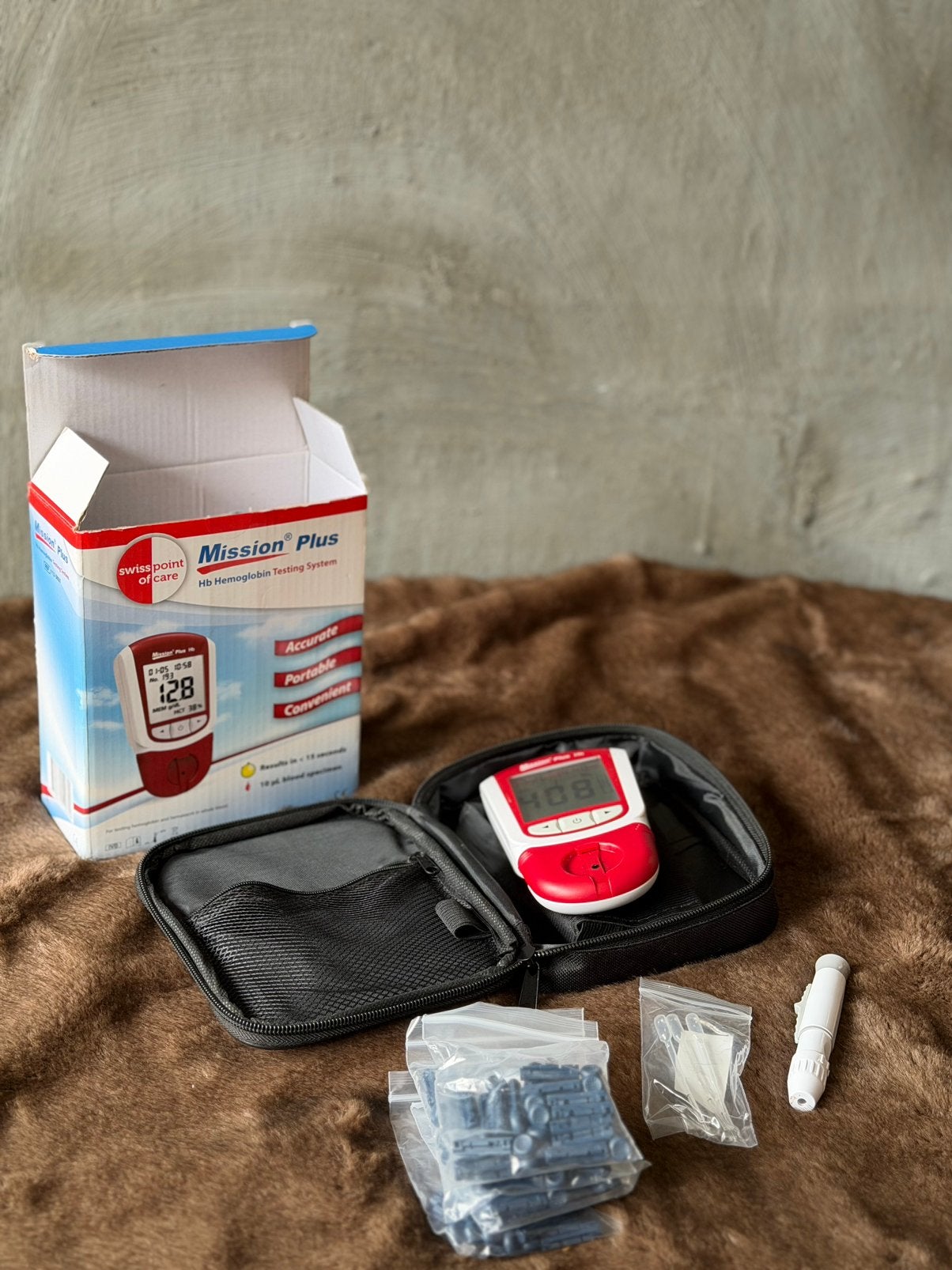 Mission Plus Hb Hemoglobin Testing System, Witgoed en Apparatuur, Onderdelen en Toebehoren, Zo goed als nieuw, Ophalen of Verzenden