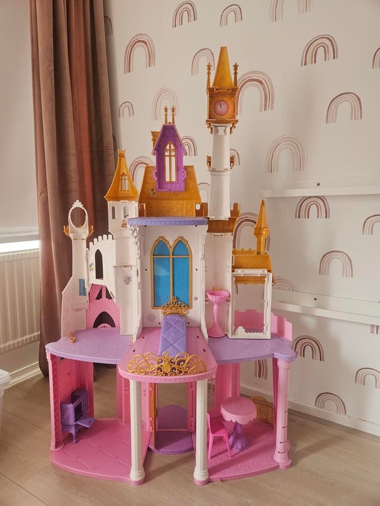 Groot Disney Prinsessen Kasteel 130 cm met licht en geluid, Ophalen