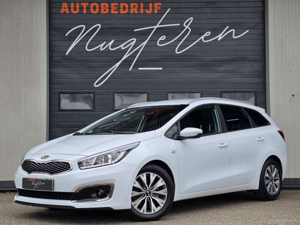 Kia Cee'd Sportswagon 1.0 T-GDi Design Edition|Camera|Clima|, Auto's, Kia, Voorwielaandrijving, Stof, Gebruikt, Wit
