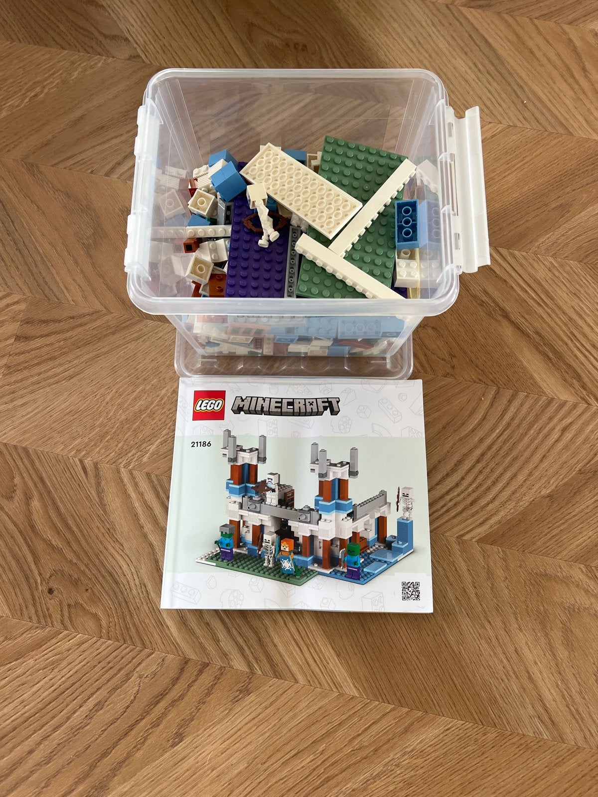 Lego Minecraft 21186, Kinderen en Baby's, Speelgoed | Duplo en Lego, Gebruikt, Minecraft, Lego, Ophalen of Verzenden