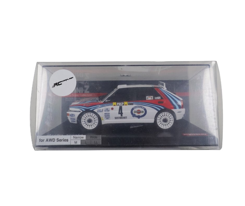 Kyosho Autoscale Mini-Z Lancia Delta No.4 Monte Carlo, Ophalen of Verzenden, Nieuw, Overige schalen, Auto onroad