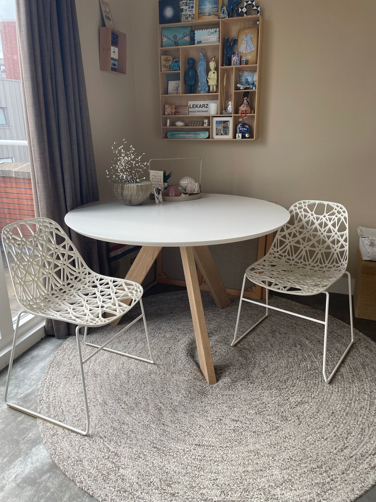 SALE ; Crassevig NETT design stoelen (2 stuks), Ophalen, Kunststof, Gebruikt, Twee