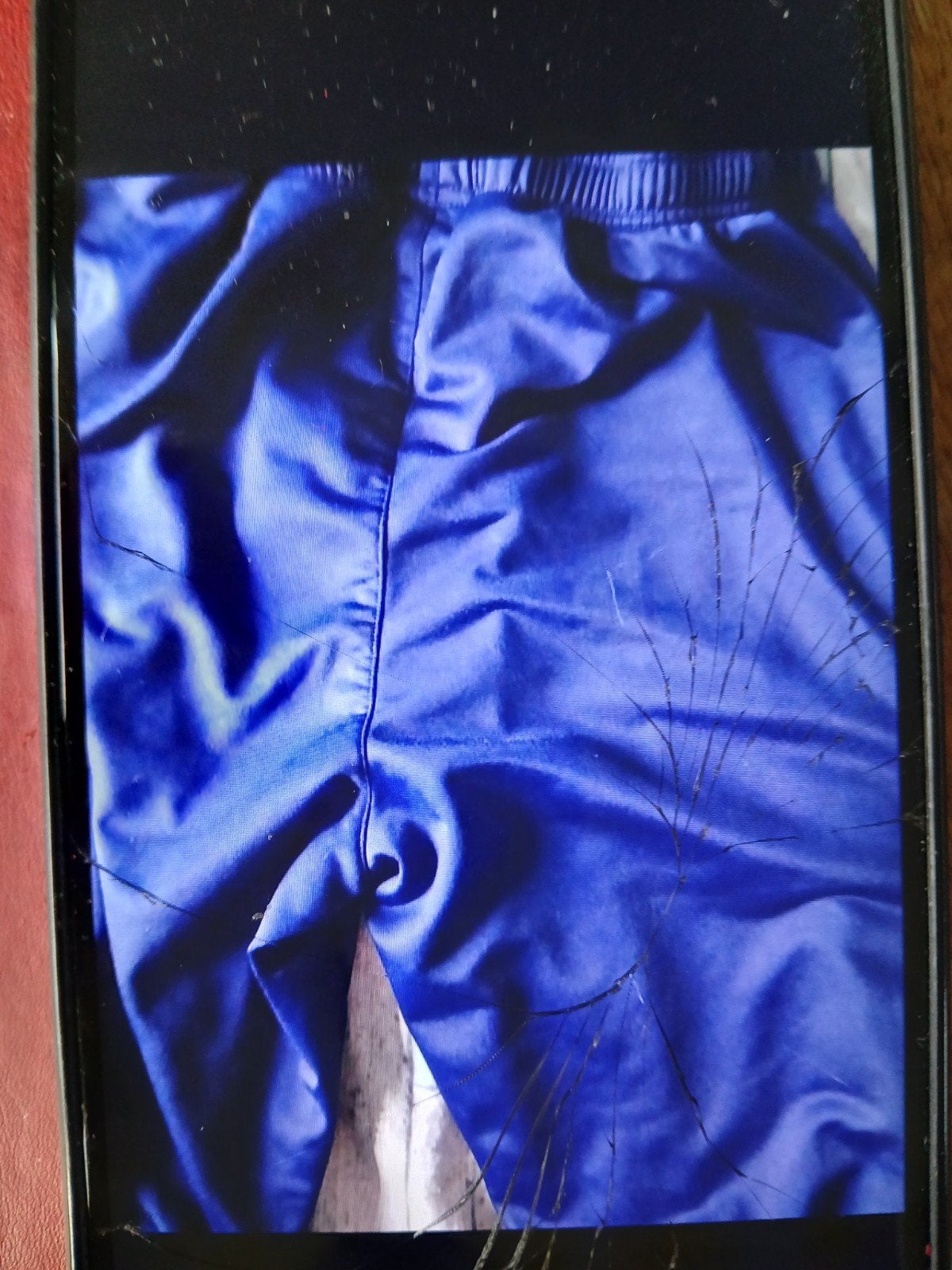 Blauwe, Ajax broek. Maat XL., Blauw, Ophalen of Verzenden, Adidas, Voetbal