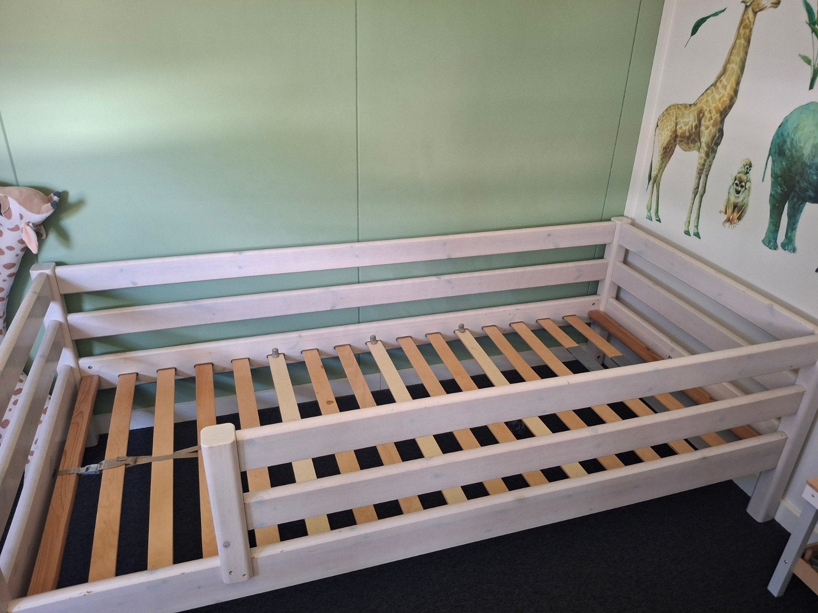 Flexa kinderbed 90x200 met lichte beschadigingen, 85 tot 100 cm, Gebruikt, Ophalen of Verzenden, Lattenbodem