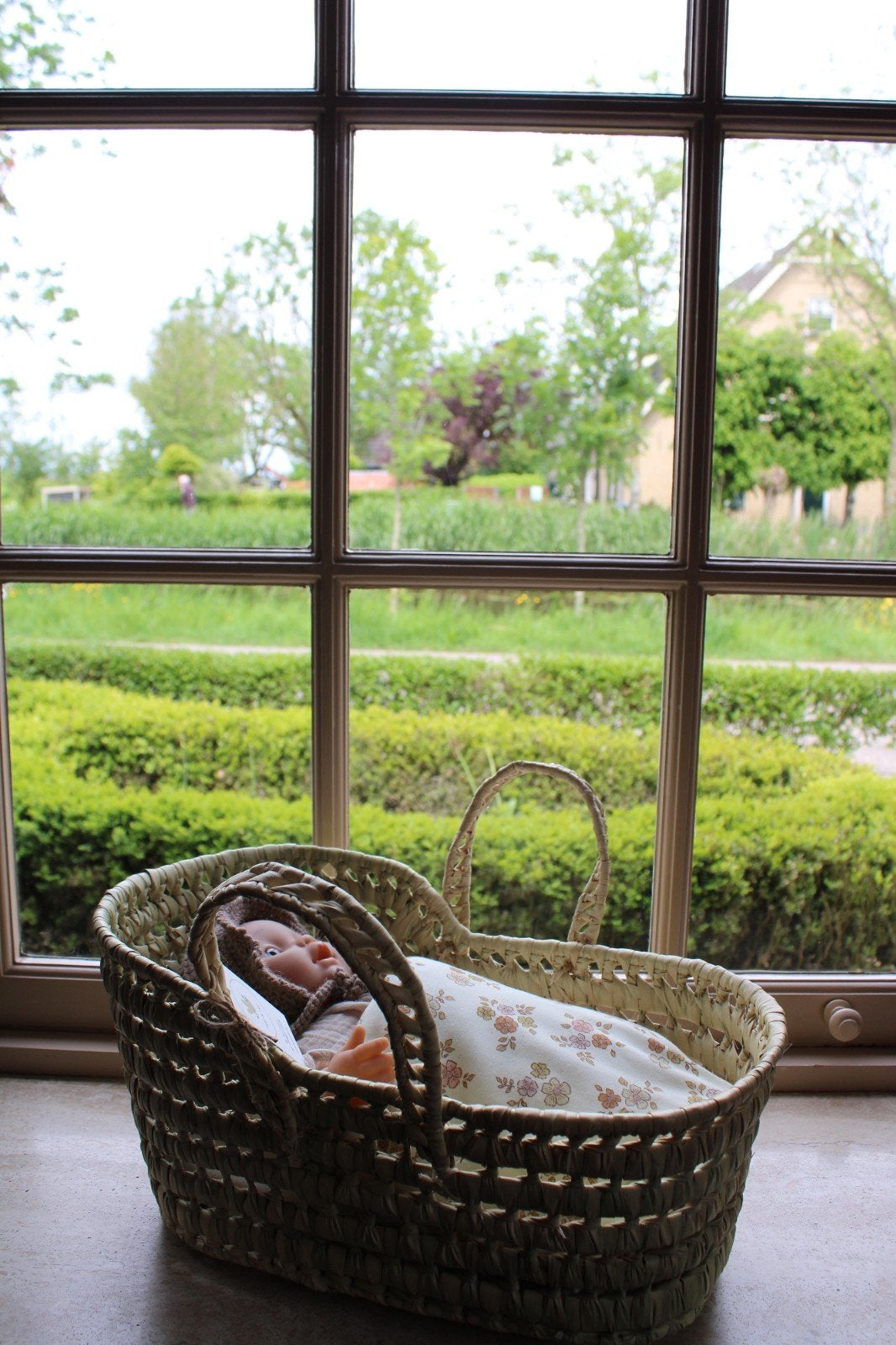Poppenmandje 40 cm, Kinderen en Baby's, Speelgoed | Poppen, Nieuw, Overige typen, Ophalen of Verzenden