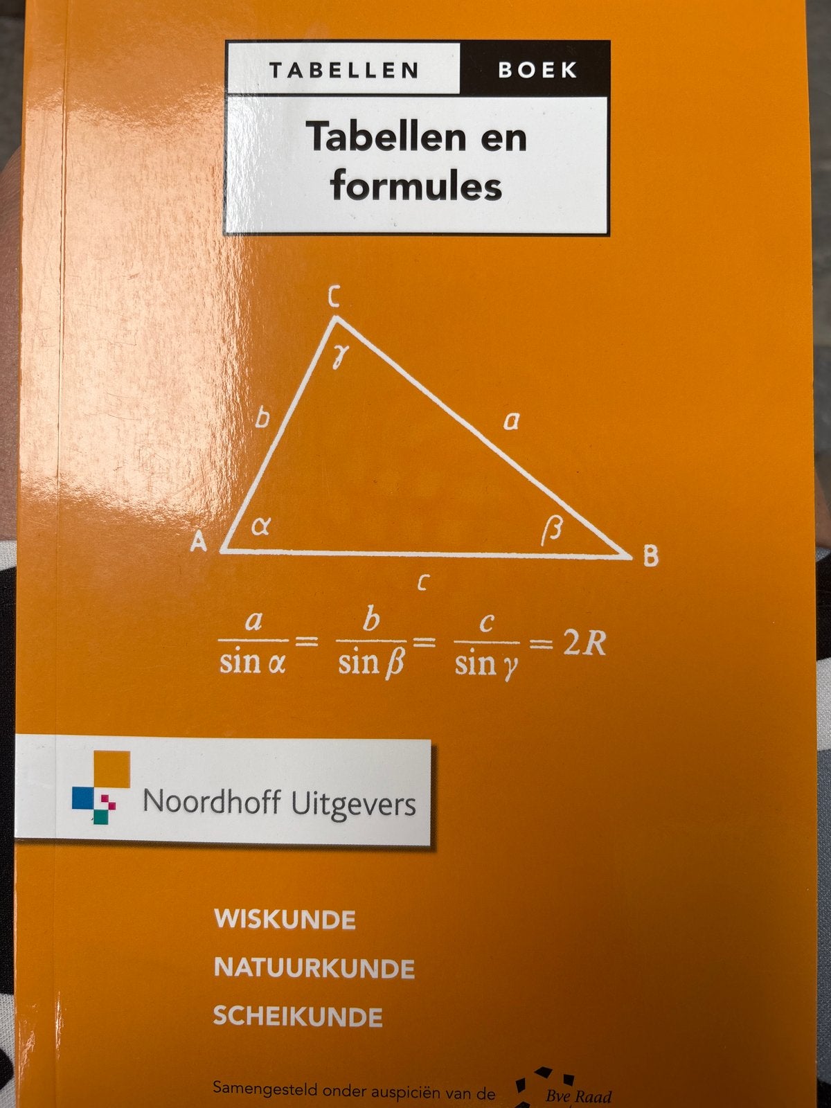 Tabellen en formules - Wiskunde, Natuurkunde, Scheikunde, Ophalen, Beta, Zo goed als nieuw, MBO