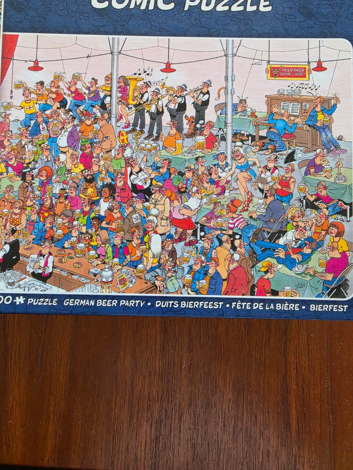 Jan van haasteren legpuzzels 1000 stukjes, Ophalen, 500 t/m 1500 stukjes, Zo goed als nieuw