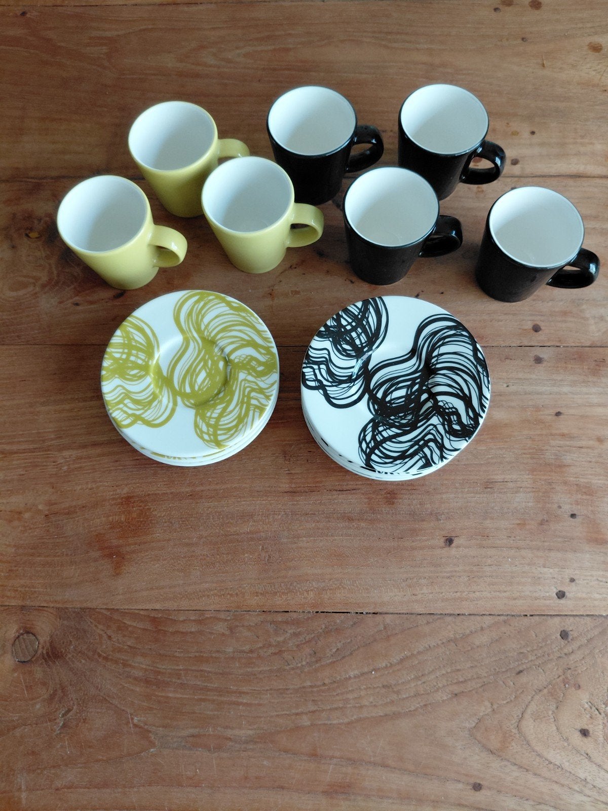 Iittala graphics 7 stuks, Huis en Inrichting, Keuken | Servies, Ophalen of Verzenden, Zo goed als nieuw, Overige stijlen, Kop(pen) en/of Schotel(s)
