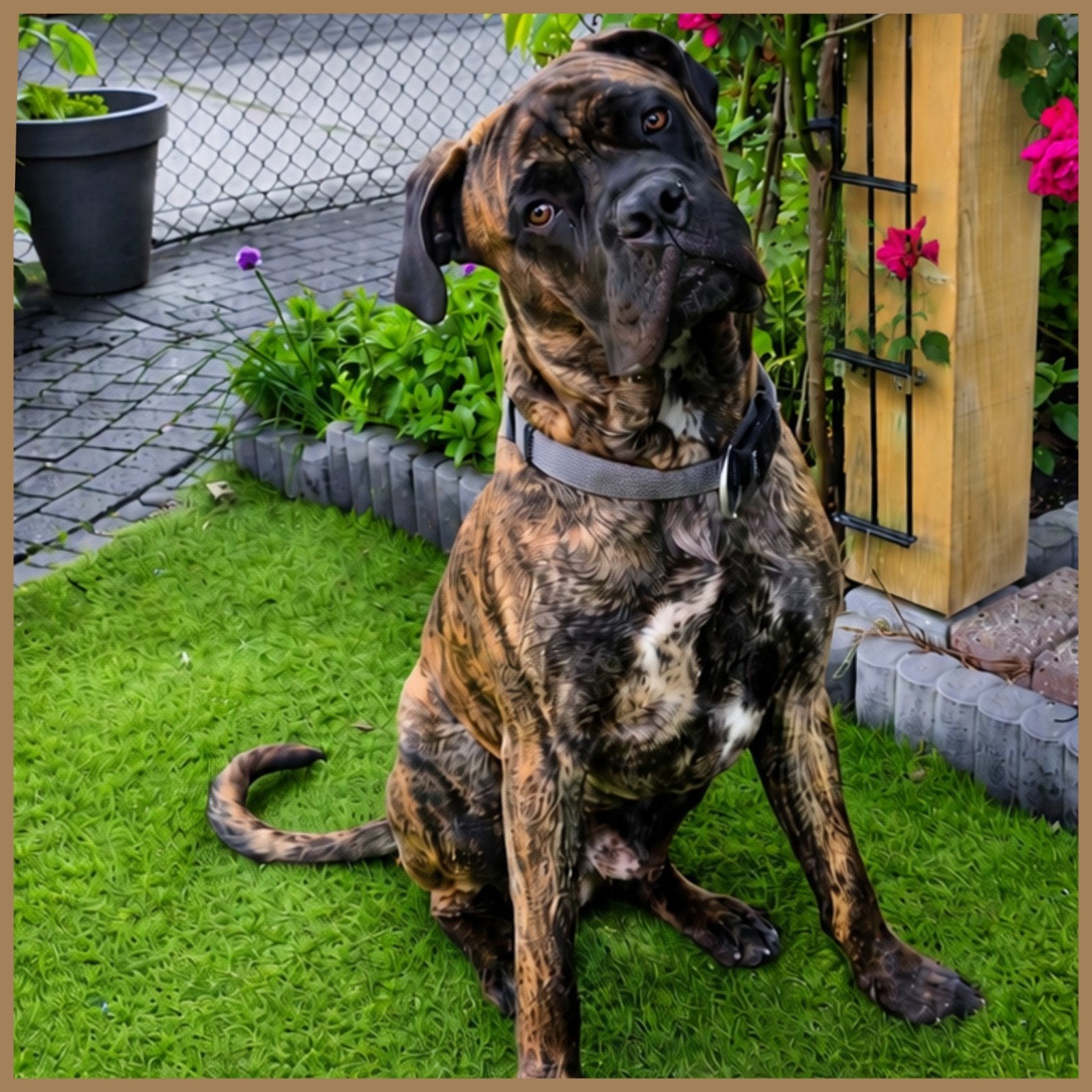 Dekreu Bullmastiff / Cane Corso, Reu, 1 tot 2 jaar, Eén hond, Nederland