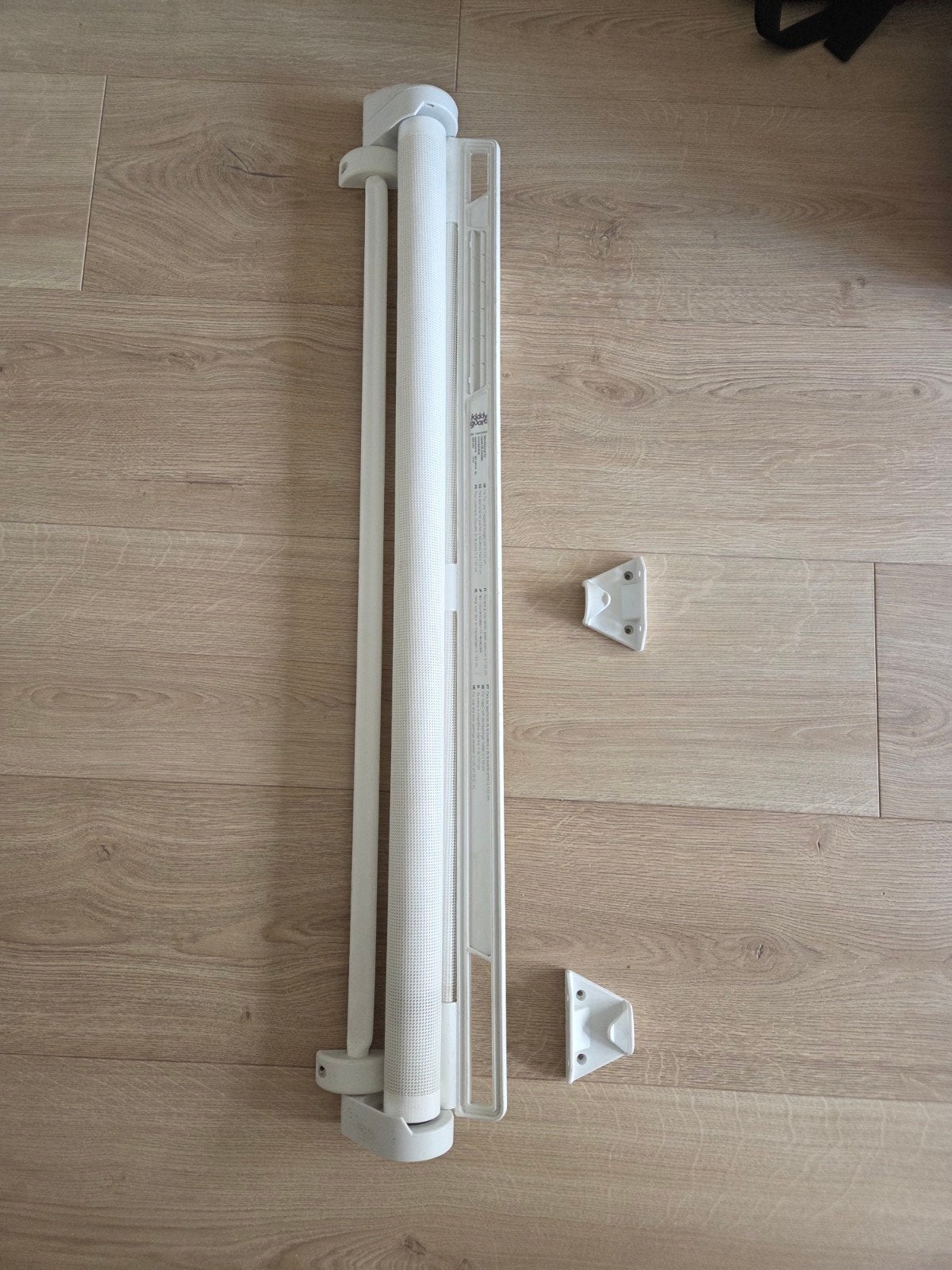 KiddyGuard Oprolhekje voor deuren en trappen, Overige materialen, Gebruikt, Oprolhekje, Ophalen of Verzenden