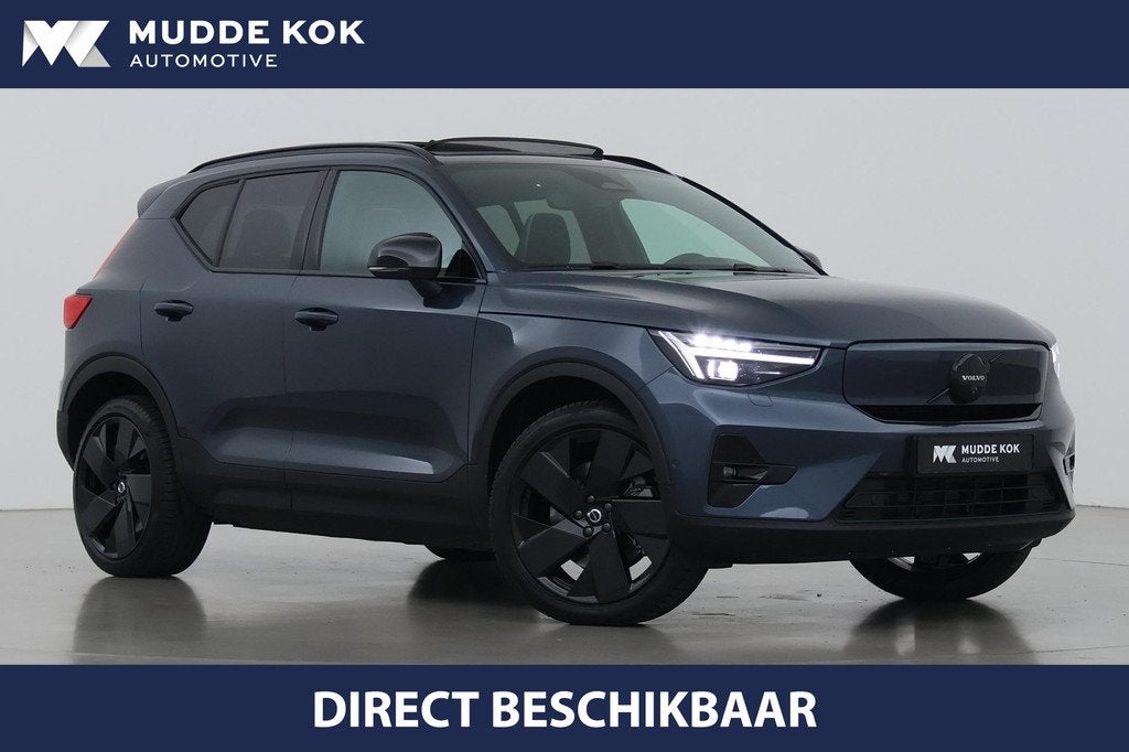 Volvo EX40 Twin Motor Plus Black Edition 82 kWh | ACC | Pano, Auto's, Volvo, Bedrijf, Te koop, EX40, 360° camera, 4x4, ABS, Achteruitrijcamera