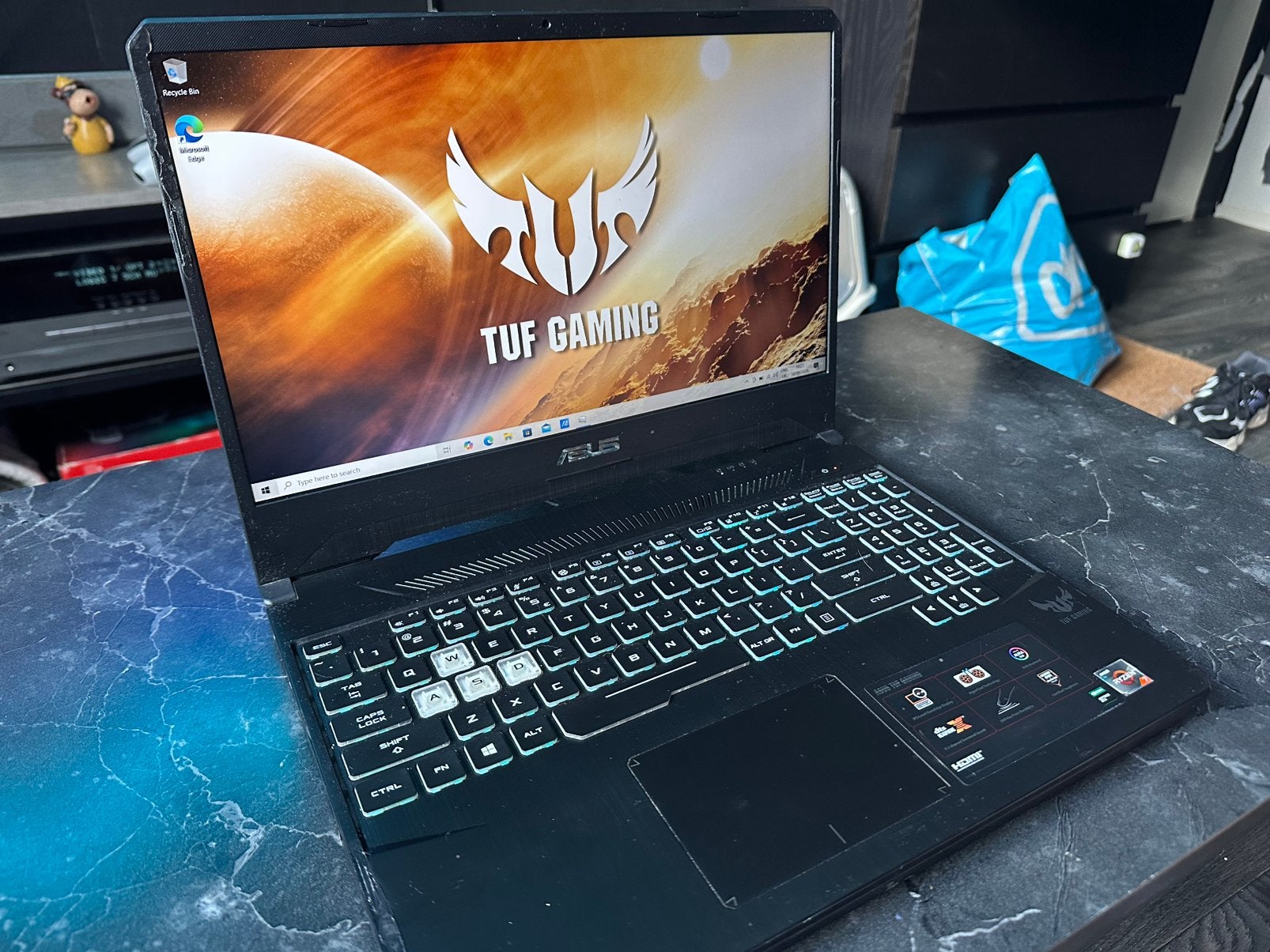 Gaming Laptop – Ryzen 7/ GTX 1650 / 8GB RAM, Computers en Software, 2 tot 3 Ghz, 15 inch, Ophalen of Verzenden, Zo goed als nieuw