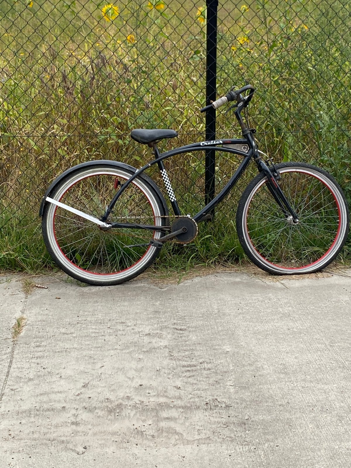 Cruiser fiets met aandachtspunten - opknapper, Gebruikt, Cruiser, Velgrem, Aluminium