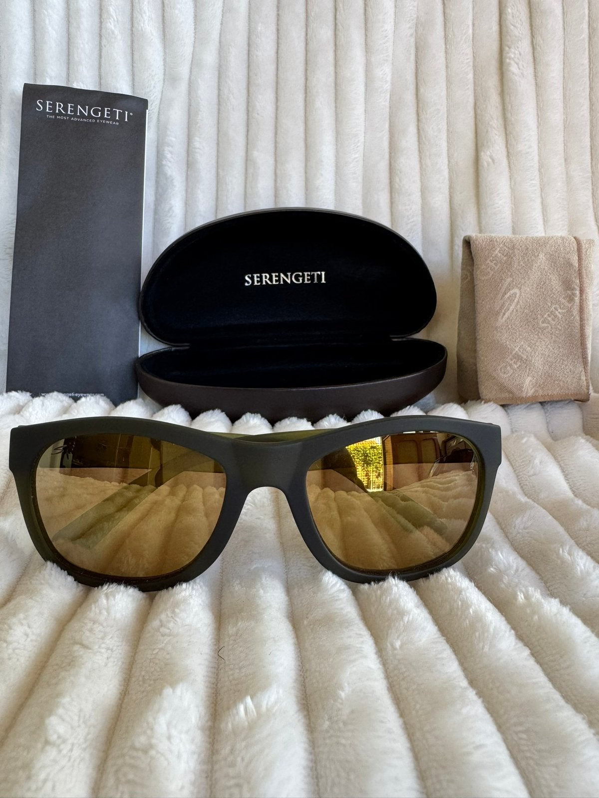 Serengeti Chandler SS557002  garantie en btw-factuur, Zonnebril, Verzenden, Nieuw, Nvt