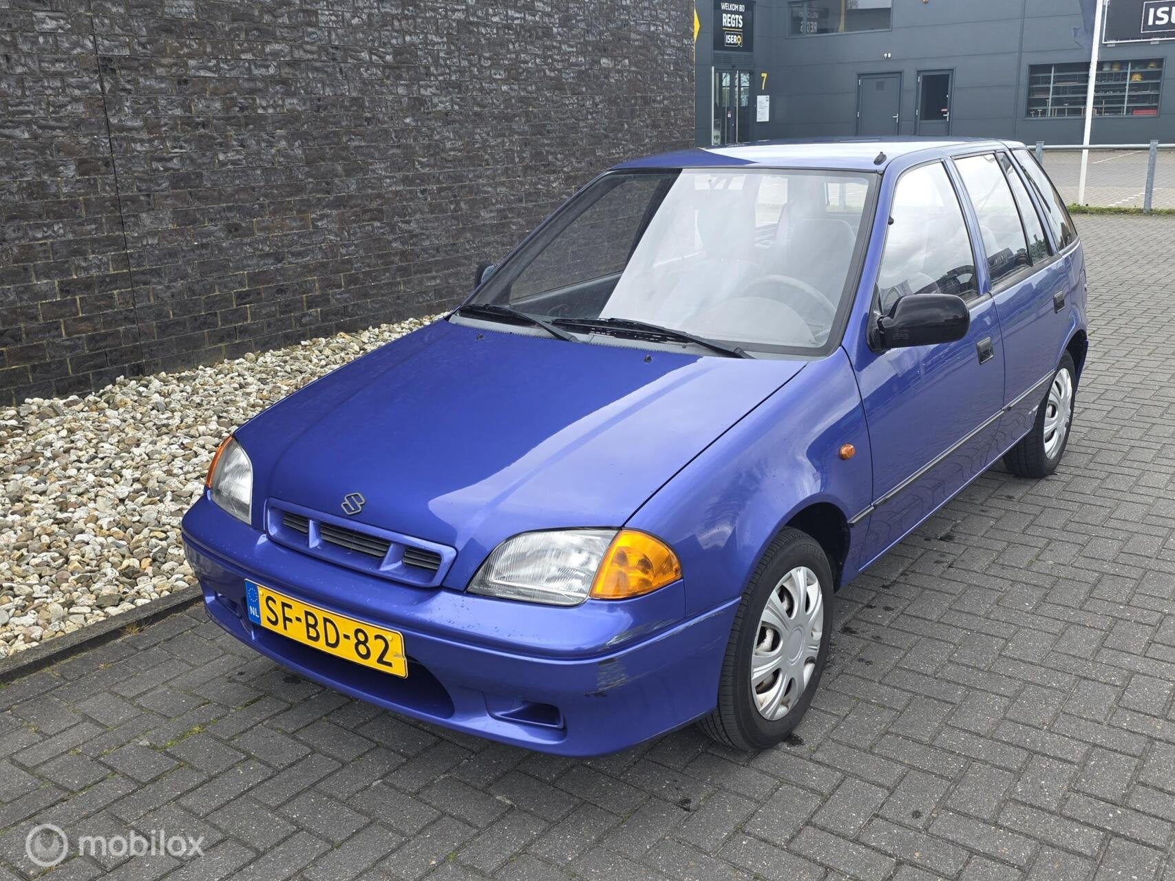 Suzuki Swift 1.0 GLX - Automaat - Nieuwe apk, Auto's, Suzuki, 53 pk, Gebruikt, Blauw, Swift