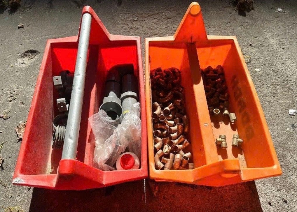 Loodgieters materialen (Inclusief tas), Ophalen, Nieuw