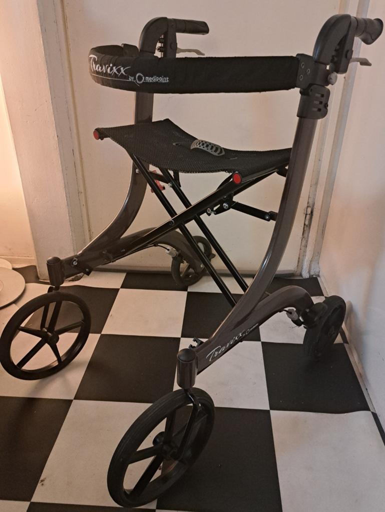 Travixx Classic Rollator compacte rollator met alle voordele, Diversen, Ophalen of Verzenden, Lichtgewicht, Zo goed als nieuw