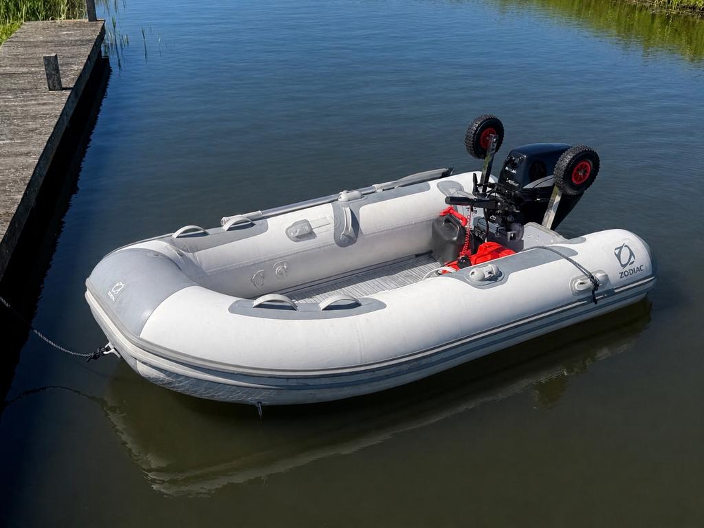 Zodiac rubberboot 2.70 m, Ophalen, Brandstoftank, Aluminium, Zodiac