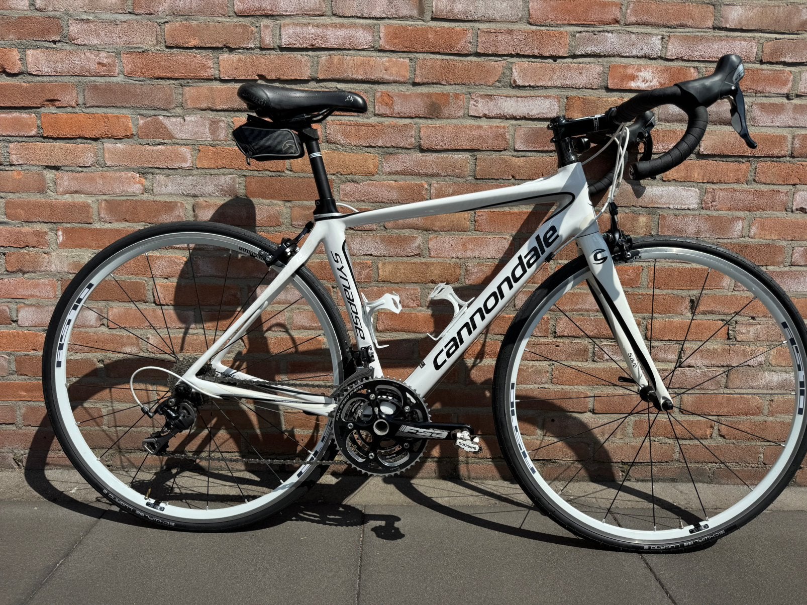 Cannnondale Synapse carbon dames racefiets mt51., Fietsen en Brommers, Fietsen | Racefietsen, Carbon, 49 tot 53 cm, Zo goed als nieuw
