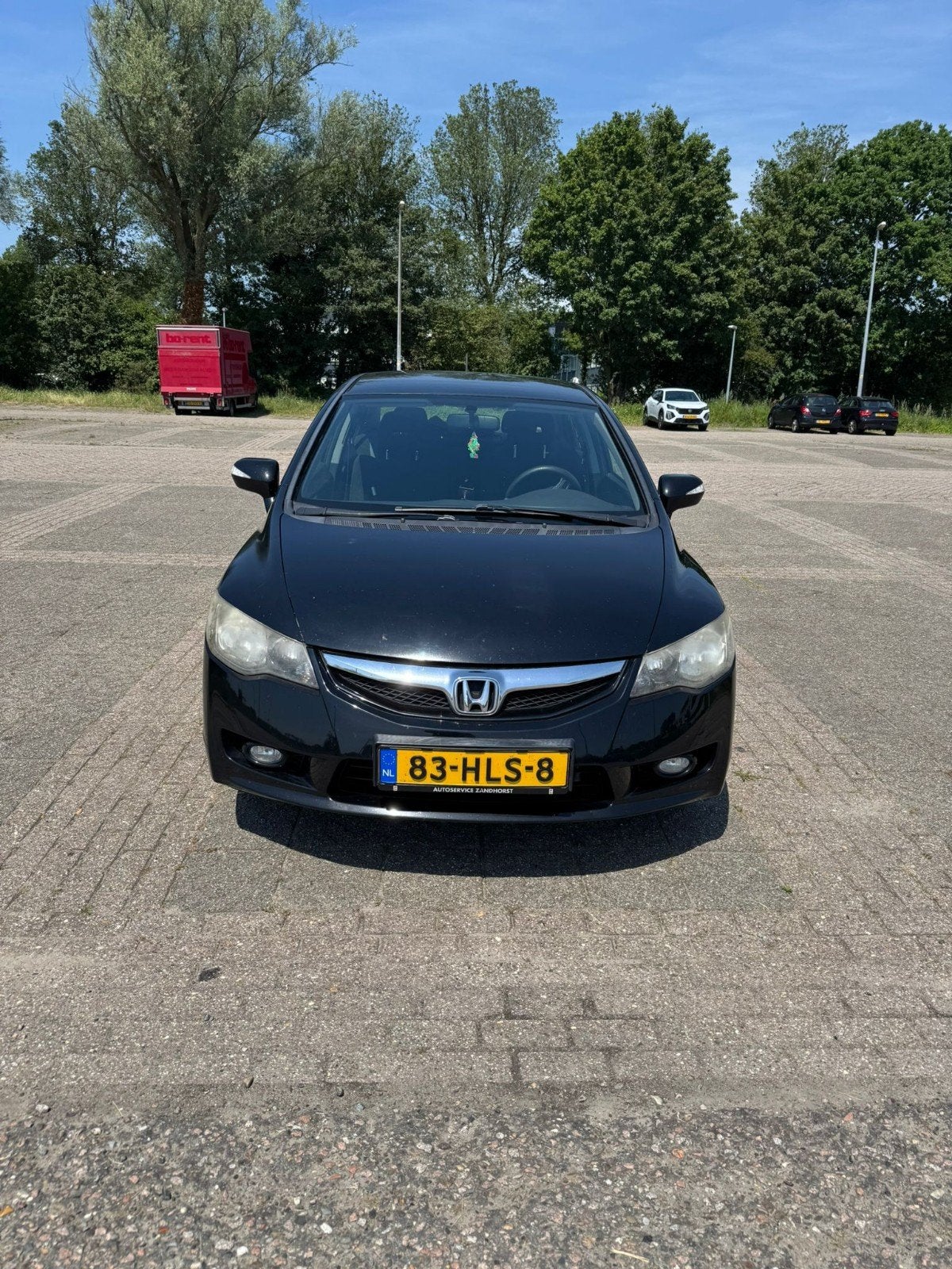 Honda Civic 1.3 Vtec Hybrid 4DR C-tr. 2009 Zwart, Auto's, Honda, Zwart, Origineel Nederlands, 22 km/l, Sedan