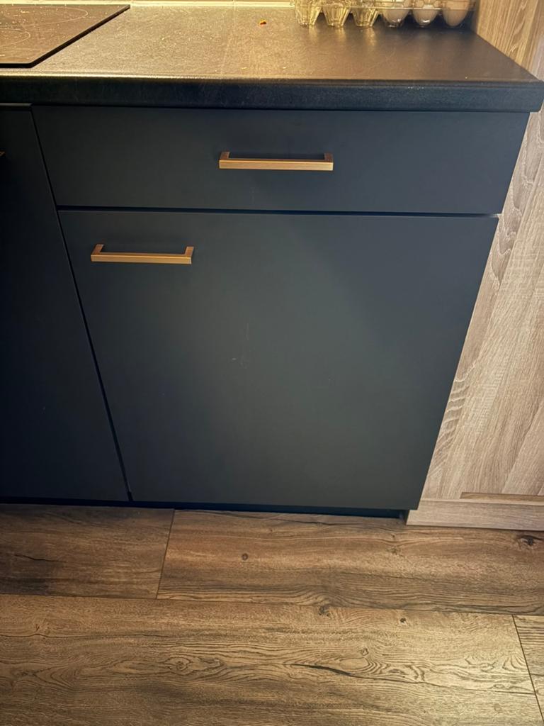 Gratis Keukenkastje, Huis en Inrichting, Keuken | Keukenelementen, Ophalen, Gebruikt, Zwart, 50 tot 100 cm