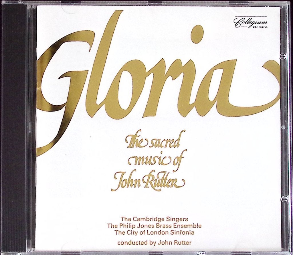 John Rutter - Gloria (The Sacred Music of John Rutter) CD, Cd's en Dvd's, Inclusief boekje, Gebruikt, Overige componisten, Modernisme tot heden