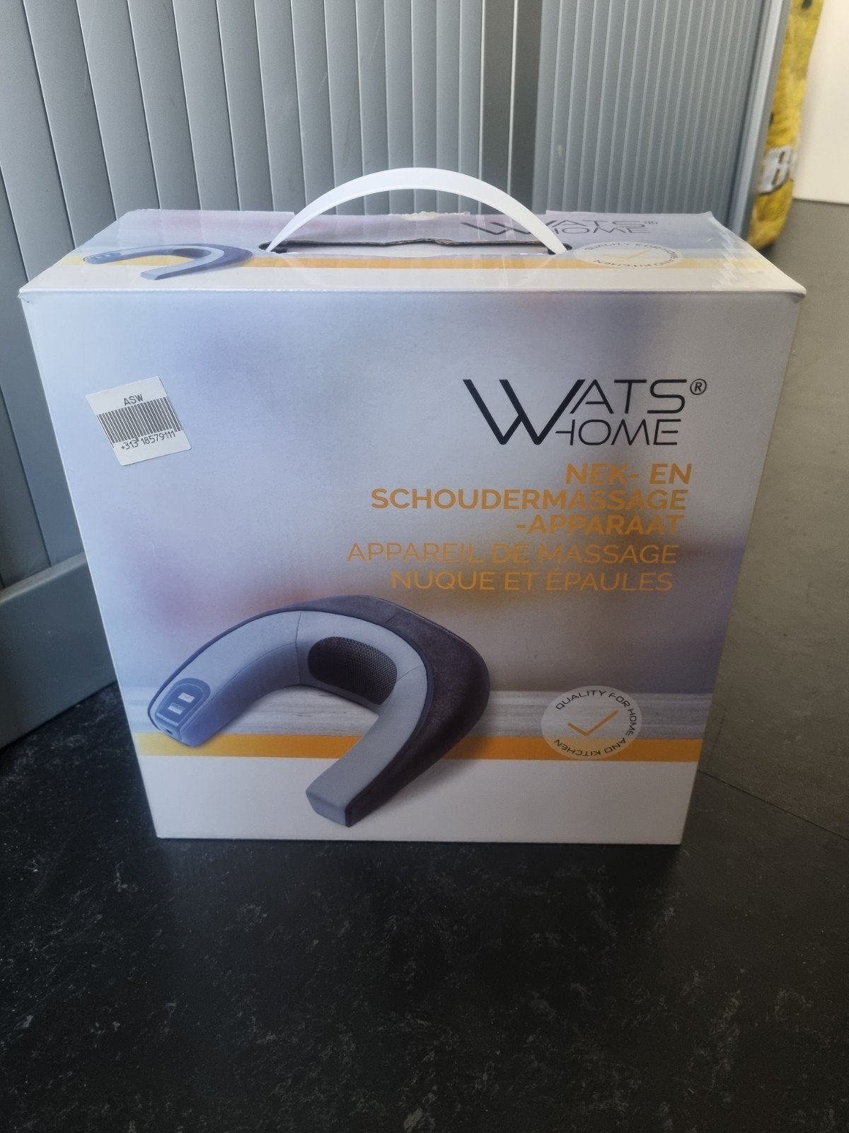 Wats Home Nek- en Schoudermassageapparaat met Warmte, Ophalen of Verzenden, Massagestoel of Kussen