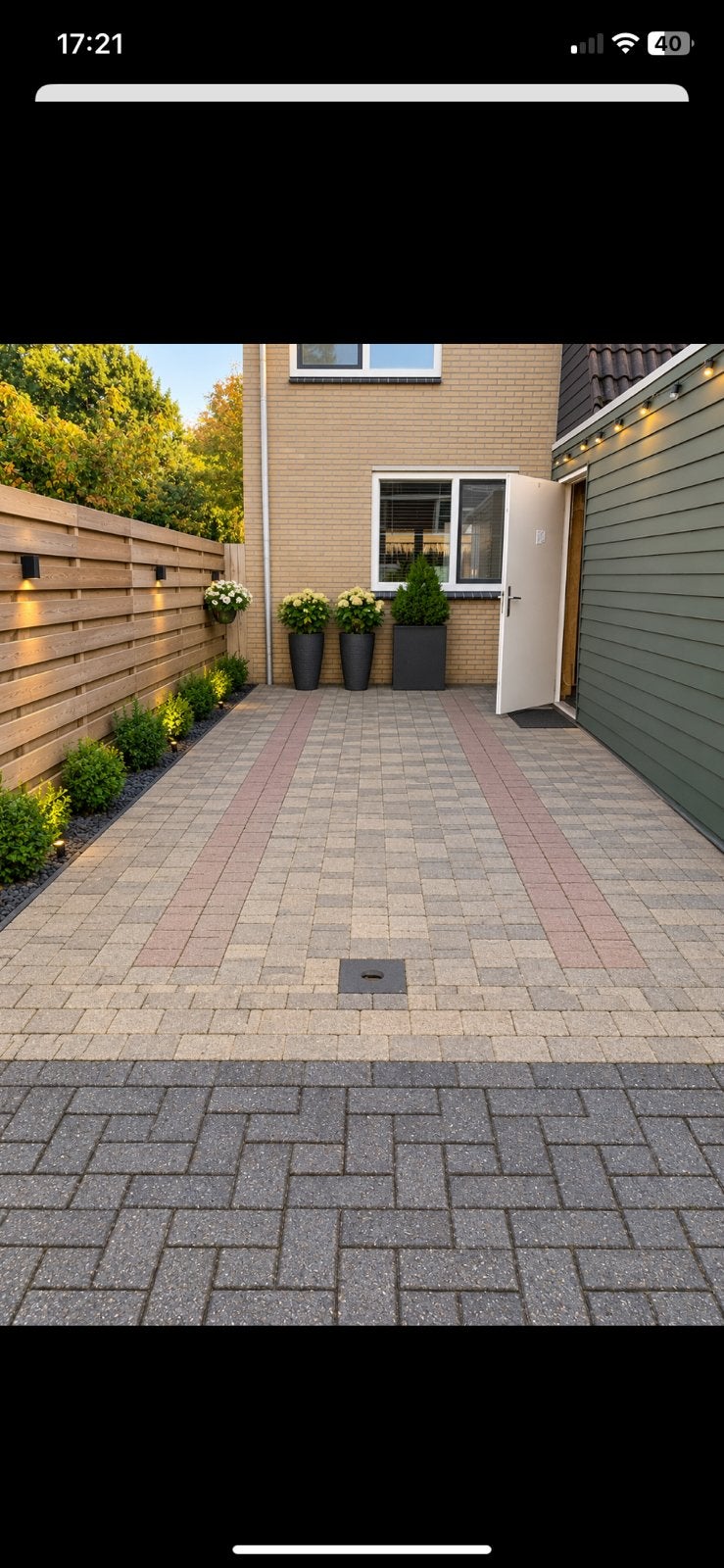 Gebruikte stenen voor oprit of terras, Tuin en Terras, Ophalen, Gebruikt, Klinkers, 10 m² of meer