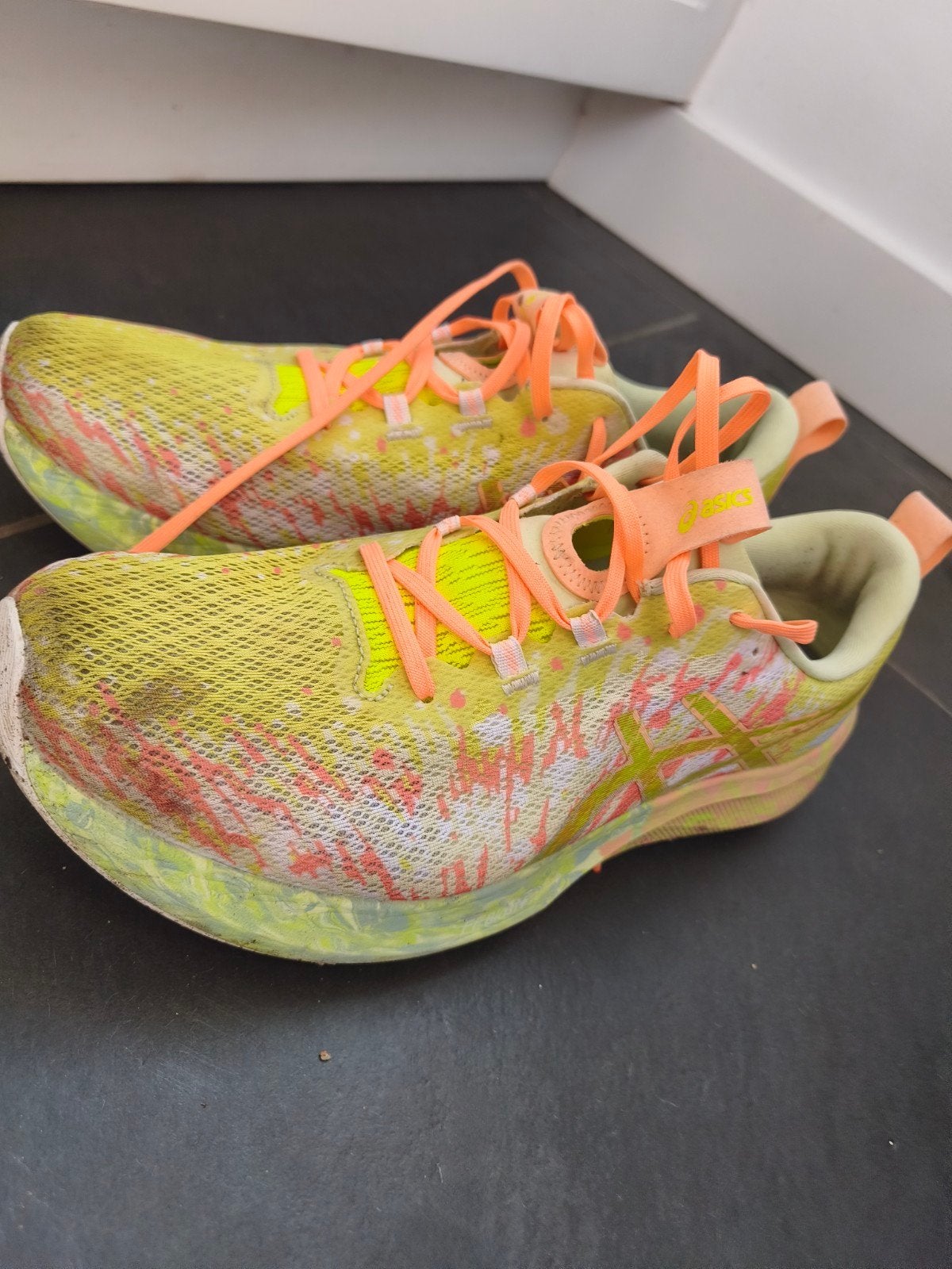 Asics hardloopschoenen maat 48,5, Hardloopschoenen, Ophalen of Verzenden, Zo goed als nieuw, Hardlopen