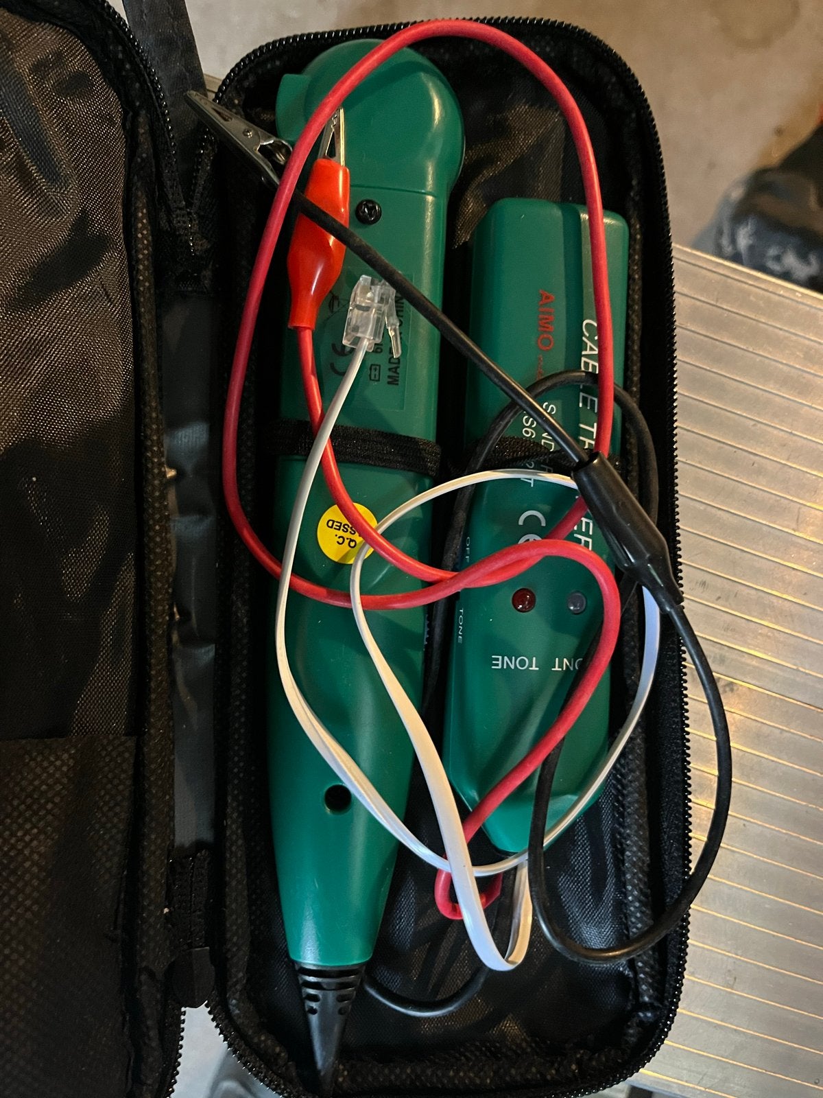 Kabeltester / Netwerktester met Tone Generator, Ophalen, Zo goed als nieuw, Overige typen