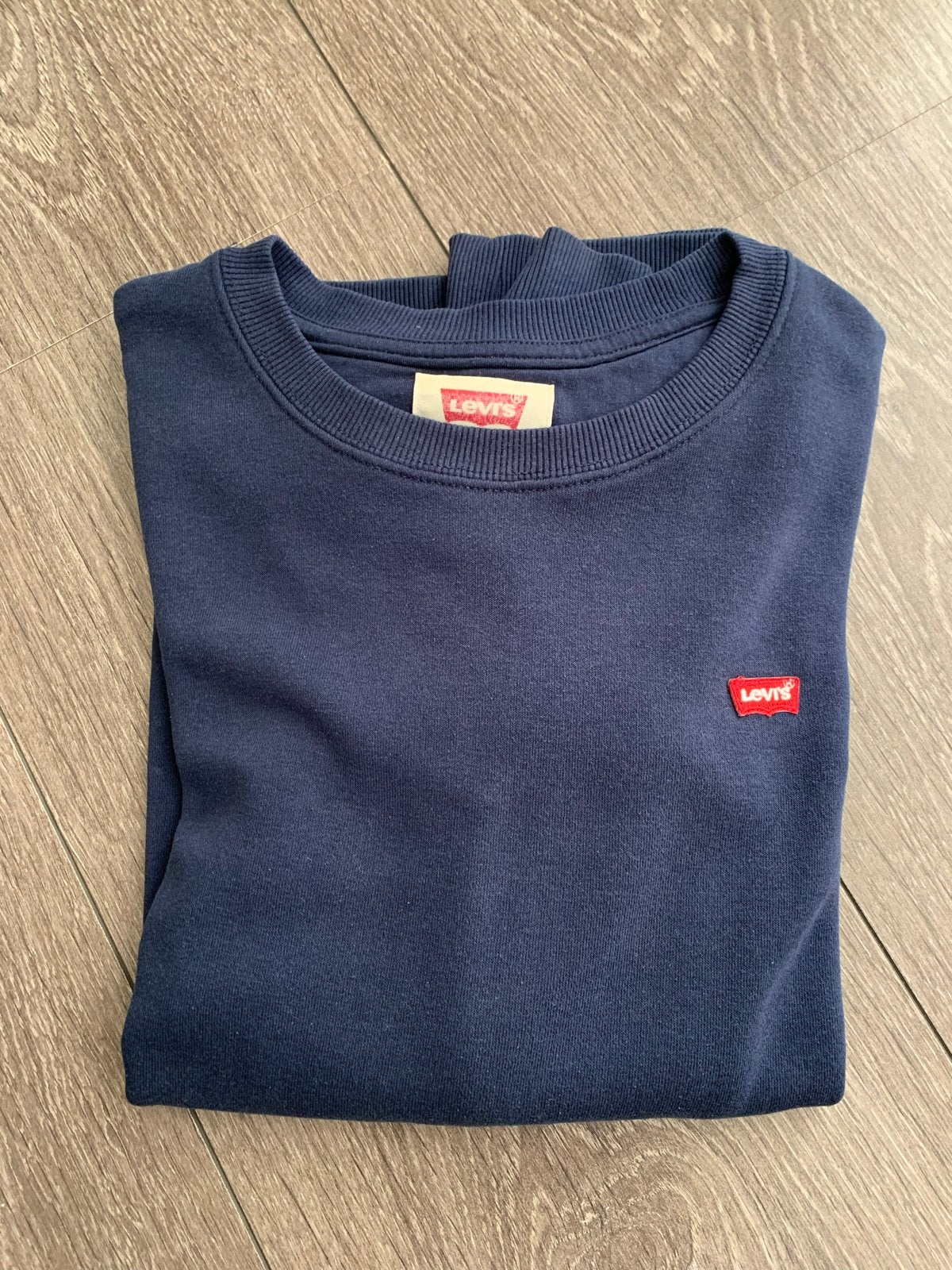 Levi's sweater maat 176 (16A) - Donkerblauw, Kinderen en Baby's, Ophalen, Gebruikt, Jongen, Trui of Vest