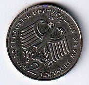 2  mark  1977  D  Duitsland. km. 127, Ophalen of Verzenden, Duitsland, Losse munt