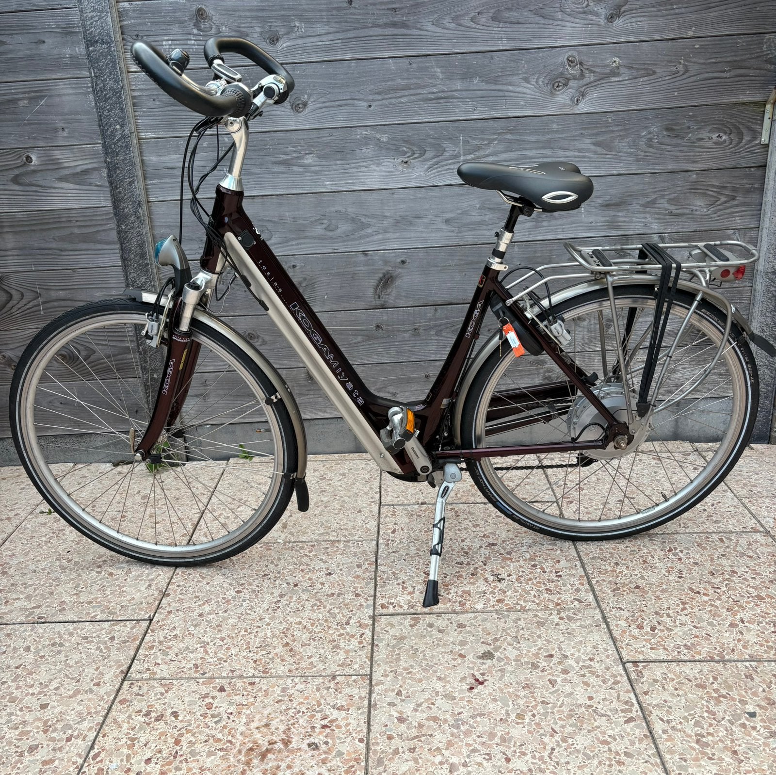 Elektrische fiets- Koga Miyata Tesla, Zo goed als nieuw, 51 tot 55 cm, 50 km per accu of meer, Ophalen