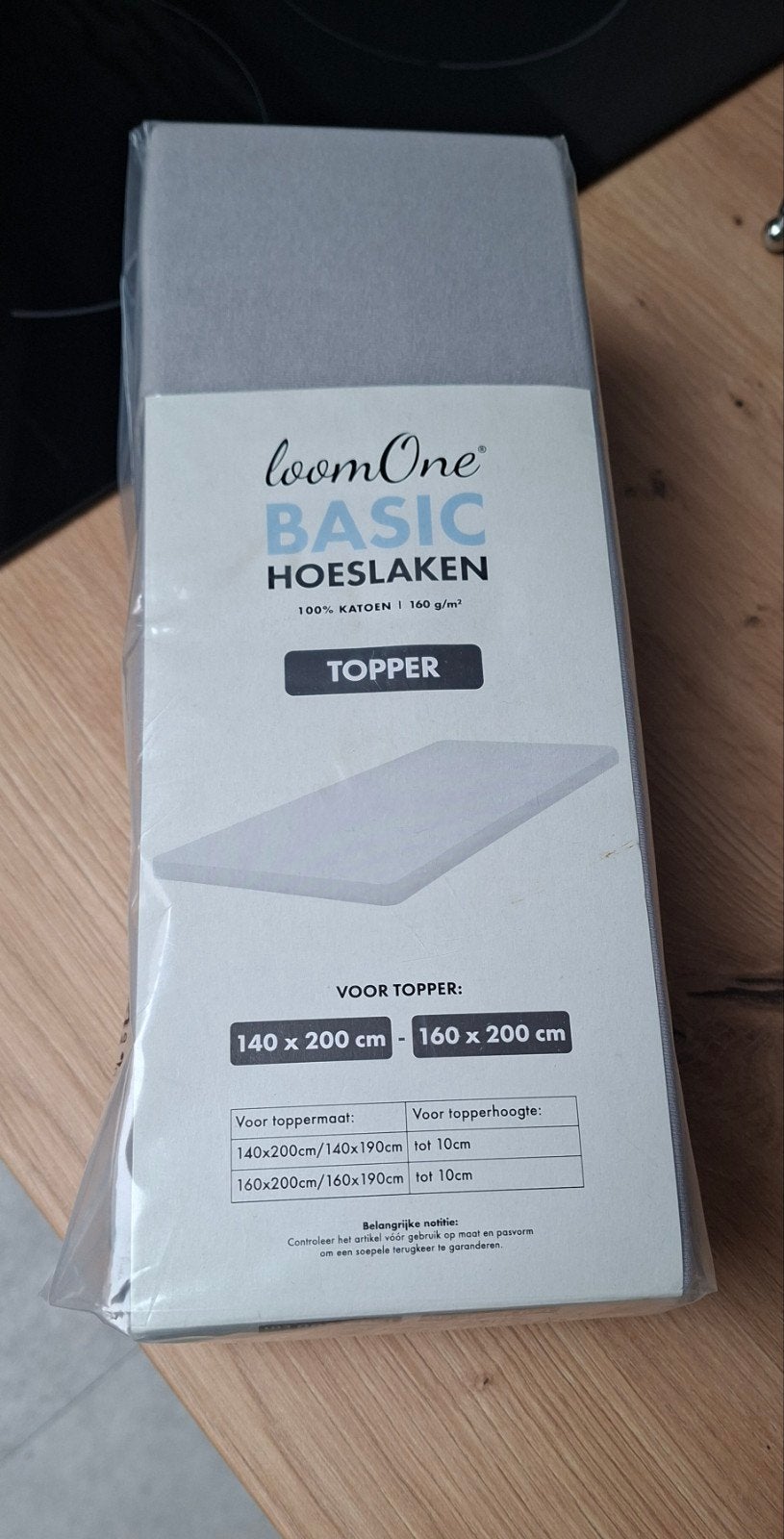Gratis Topper hoeslaken 140x200cm, Ophalen, Hoeslaken of Sloop, Katoen, Overige merken