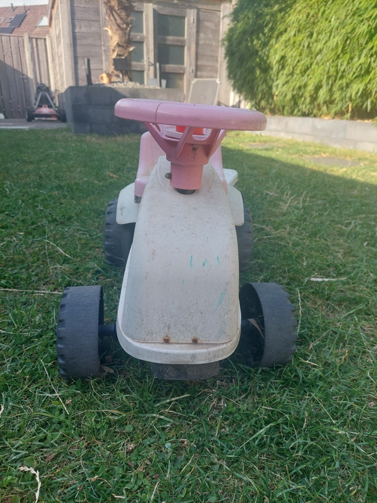 Gebruikte kinder tractor met aanhanger, Ophalen, Gebruikt
