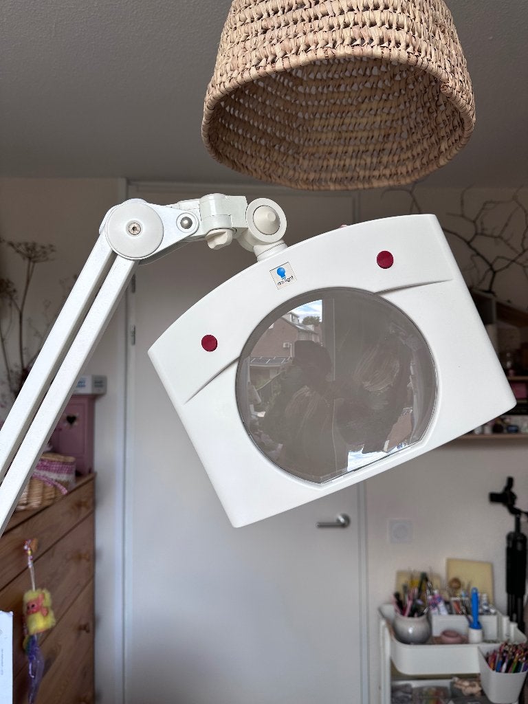 Tafelklem Loeplamp, Ophalen of Verzenden, Gebruikt, Loeplamp