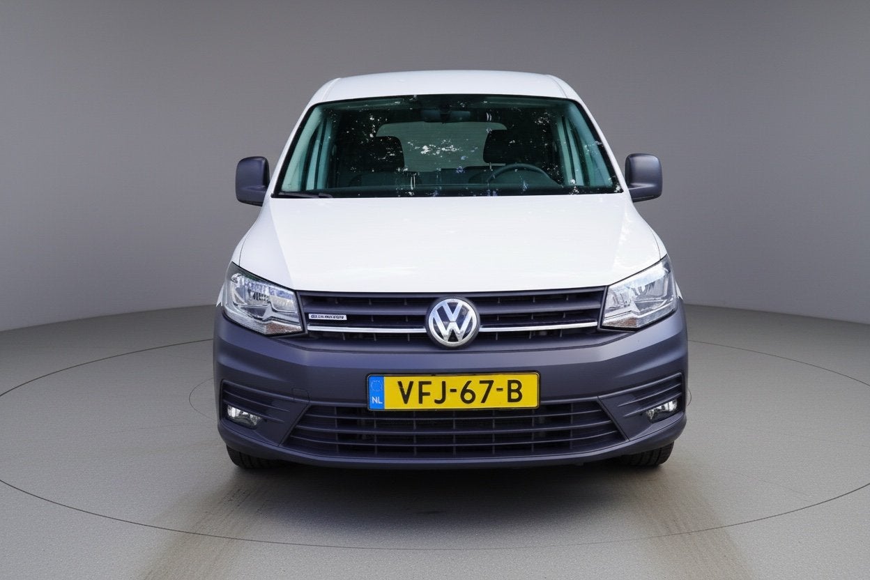 Volkswagen Caddy 1.4 TGI L2H1 EcoFuel Maxi Comfortline / BTW, Auto's, Voorwielaandrijving, Stof, Gebruikt, 4 cilinders