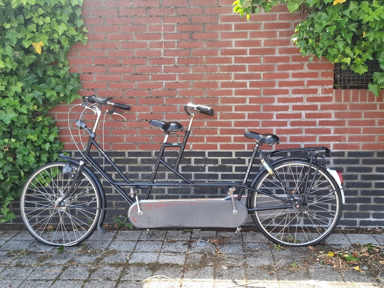 Tandem fiets, Ophalen, Minder dan 10 versnellingen, Gebruikt, 55 cm of meer