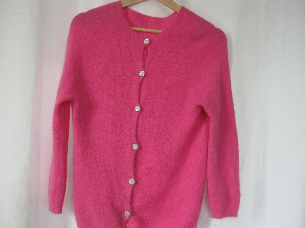 roze babyalpaca mix  vest mt S, Kleding | Dames, Ophalen of Verzenden, Zo goed als nieuw, Maat 38/40 (M), Roze