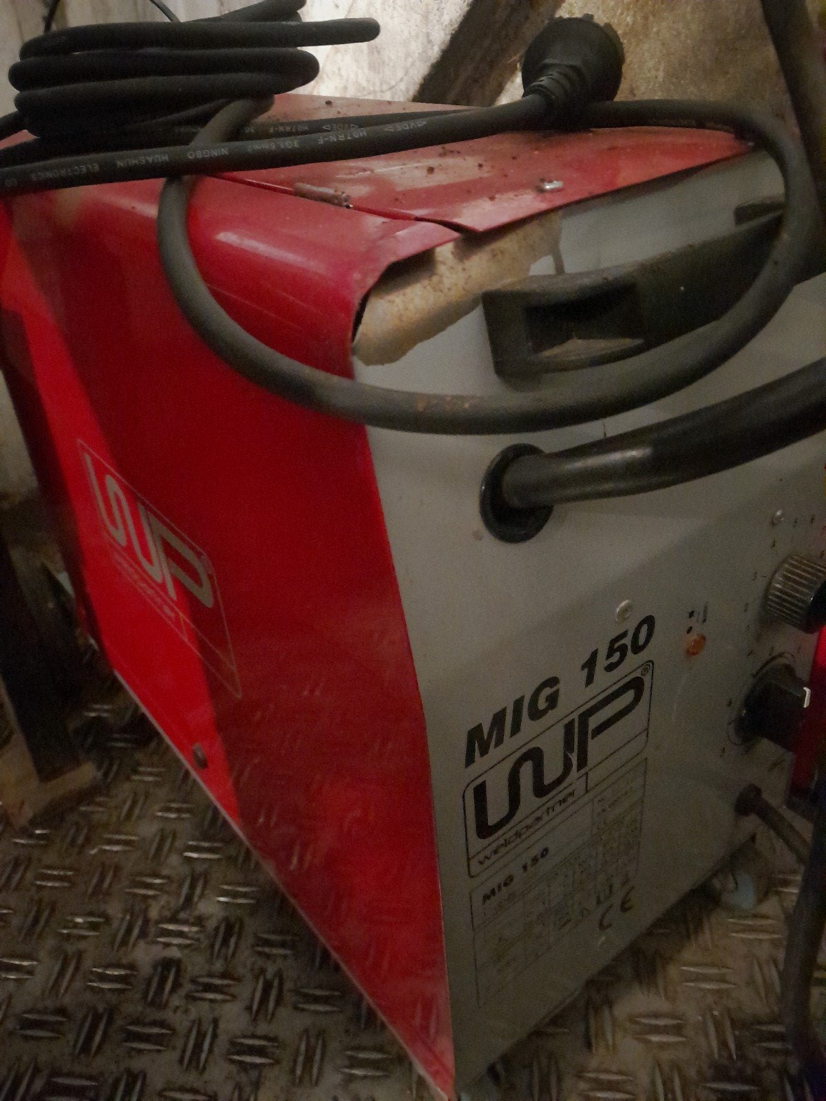 WP MIG 150 Lasapparaat, Doe-het-zelf en Verbouw, Gereedschap | Lasapparaten, Ophalen, Gebruikt, Minder dan 150 ampère, Overige typen