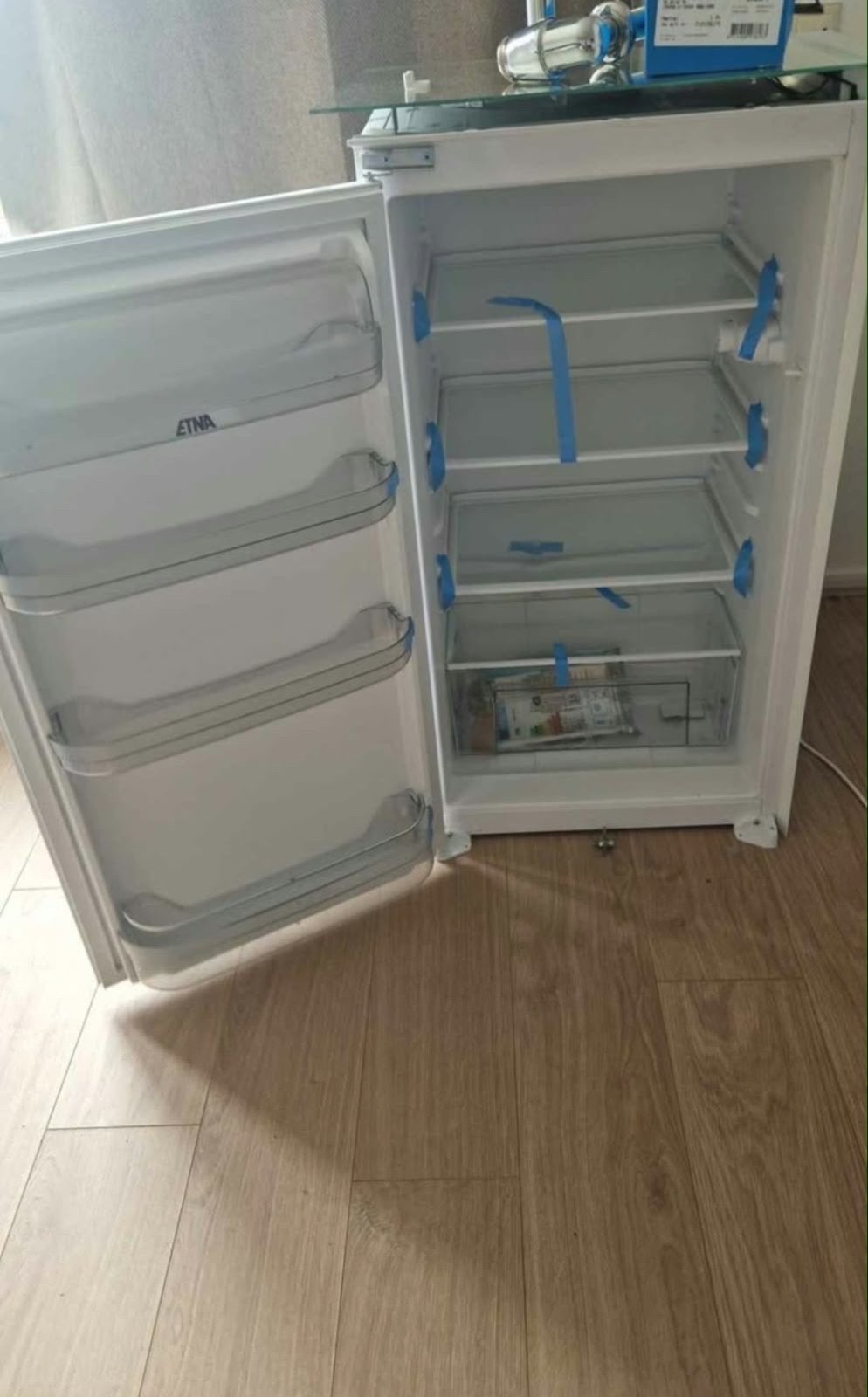 ETNA Koelkast - Compact en Energiezuinig, Witgoed en Apparatuur, 75 tot 100 liter, Zo goed als nieuw, 45 tot 60 cm, Met vriesvak