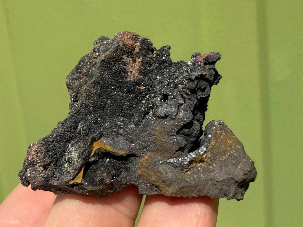 Fulloniet - Goethiet - Mesabiet - bruine Hematiet mineralen, Ophalen of Verzenden, Mineraal