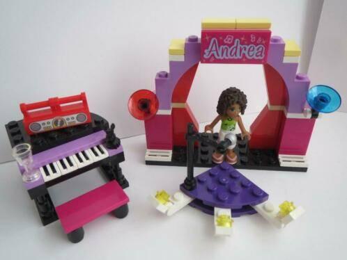 3932, Andrea's theatershow., Lego, Friends, Ophalen of Verzenden, Zo goed als nieuw