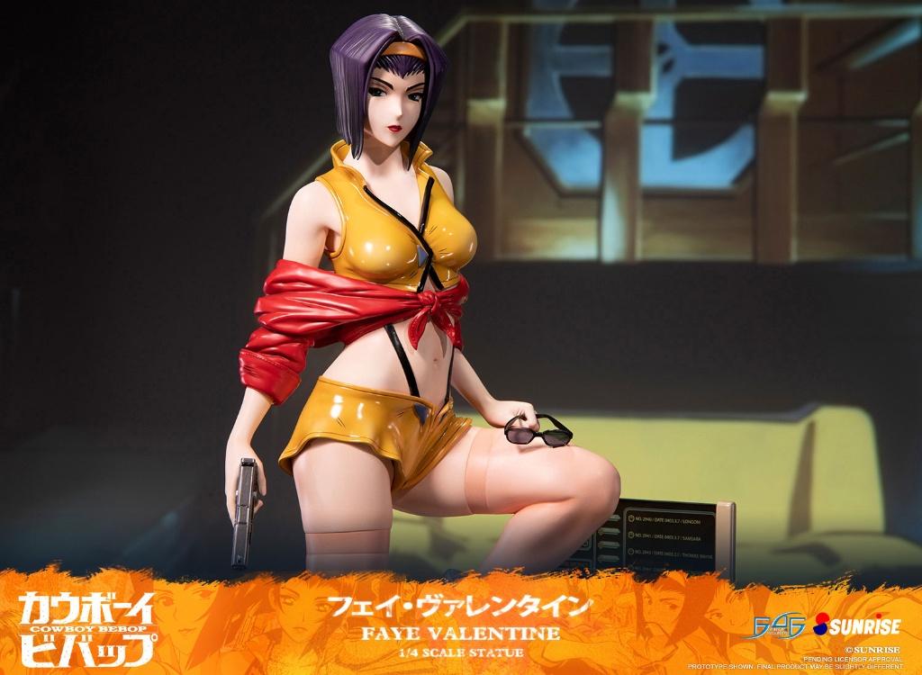 First 4 Figures Cowboy Bebop Faye Valentine Statue, Verzamelen, Beelden en Beeldjes, Ophalen of Verzenden, Nieuw, Overige typen