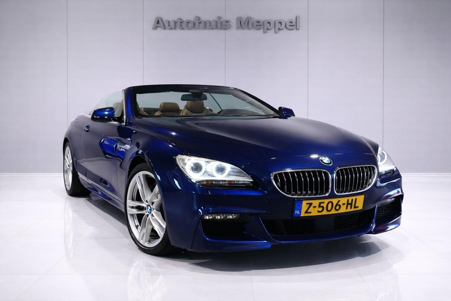 BMW 650xi M-Sport*B&OSound*Trekhaak*NightVision*HUD*PDC*LED, Auto's, BMW, Gebruikt, Cabriolet, 120 €/maand, 449 pk